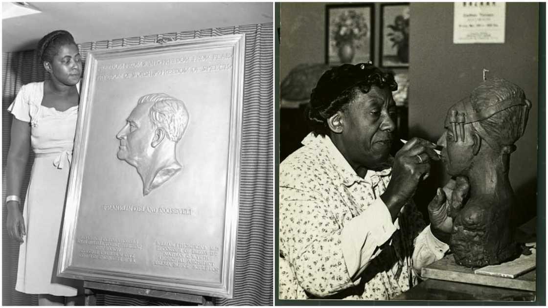 Meet woman who never credit for painting good photo of Roosevelt Meet woman who never credit for painting good photo of Roosevelt