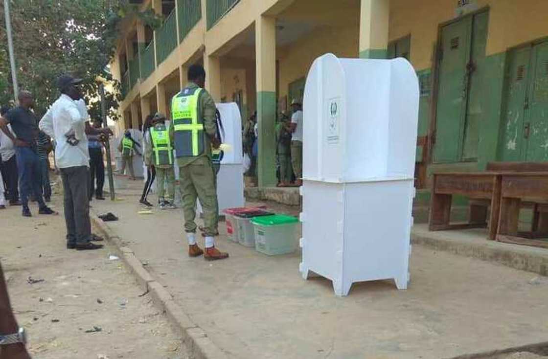 Height of ballot box in Ekiti not suitable for voters with disabilities, group claims Height of ballot box in Ekiti not suitable for voters with disabilities, group claims