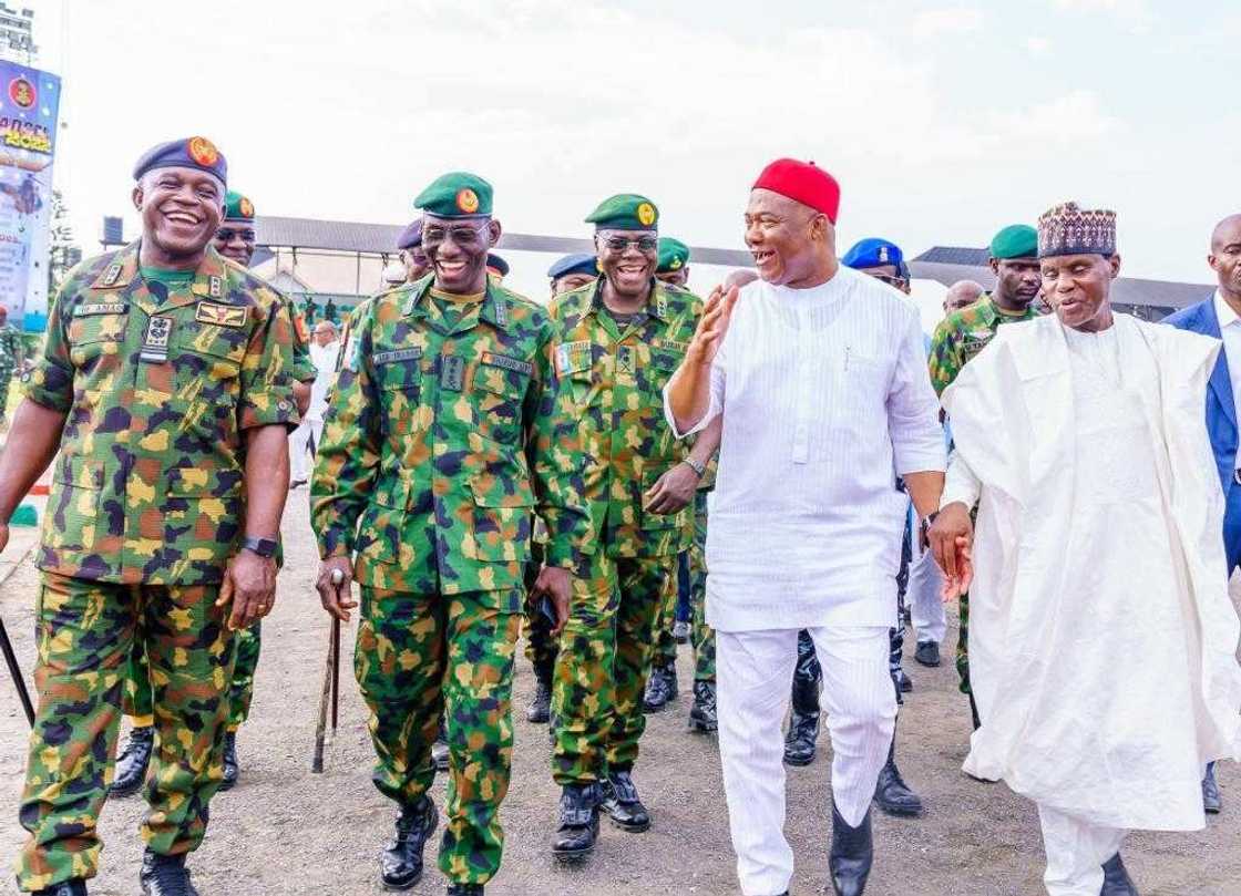 Hope Uzodimma, Imo state, Nigerian Army, soldiers, gunmen Hope Uzodimma, Imo state, Nigerian Army, soldiers, gunmen