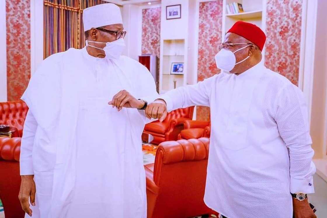 Buhari and Uzodimma Buhari and Uzodimma