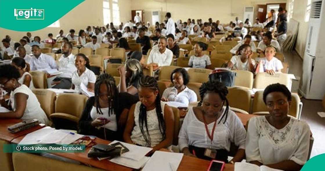 Man whose daughter has written JAMB exam 3 times screams after hearing her new score. Man whose daughter has written JAMB exam 3 times screams after hearing her new score.