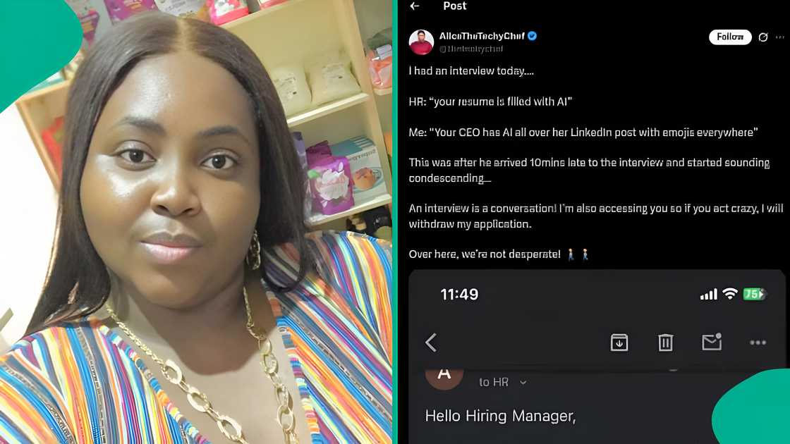 Lady rejects job after HR accuses her of using AI on resume
