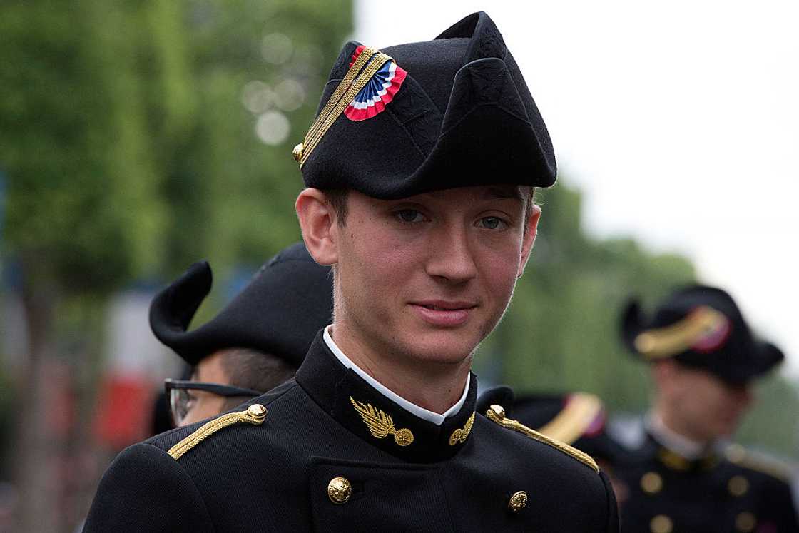 Frederic Arnault looks on during the preparation of the annual Bastille Day military parade