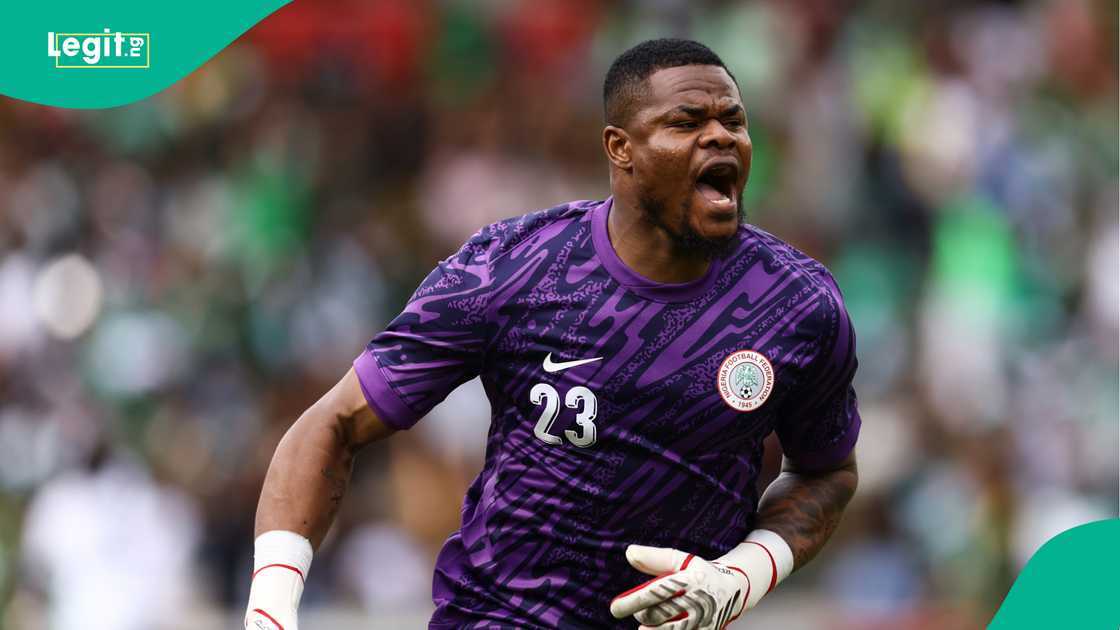 Stanley Nwabali anchors Nigeria’s goal as the Super Eagles earn third place at AFCON 2025