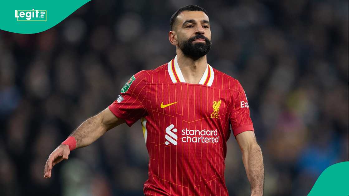 Mohamed Salah, Liverpool, Tottenham Hotspur Stadium, London, Carabao Cup. Mohamed Salah, Liverpool, Tottenham Hotspur Stadium, London, Carabao Cup.