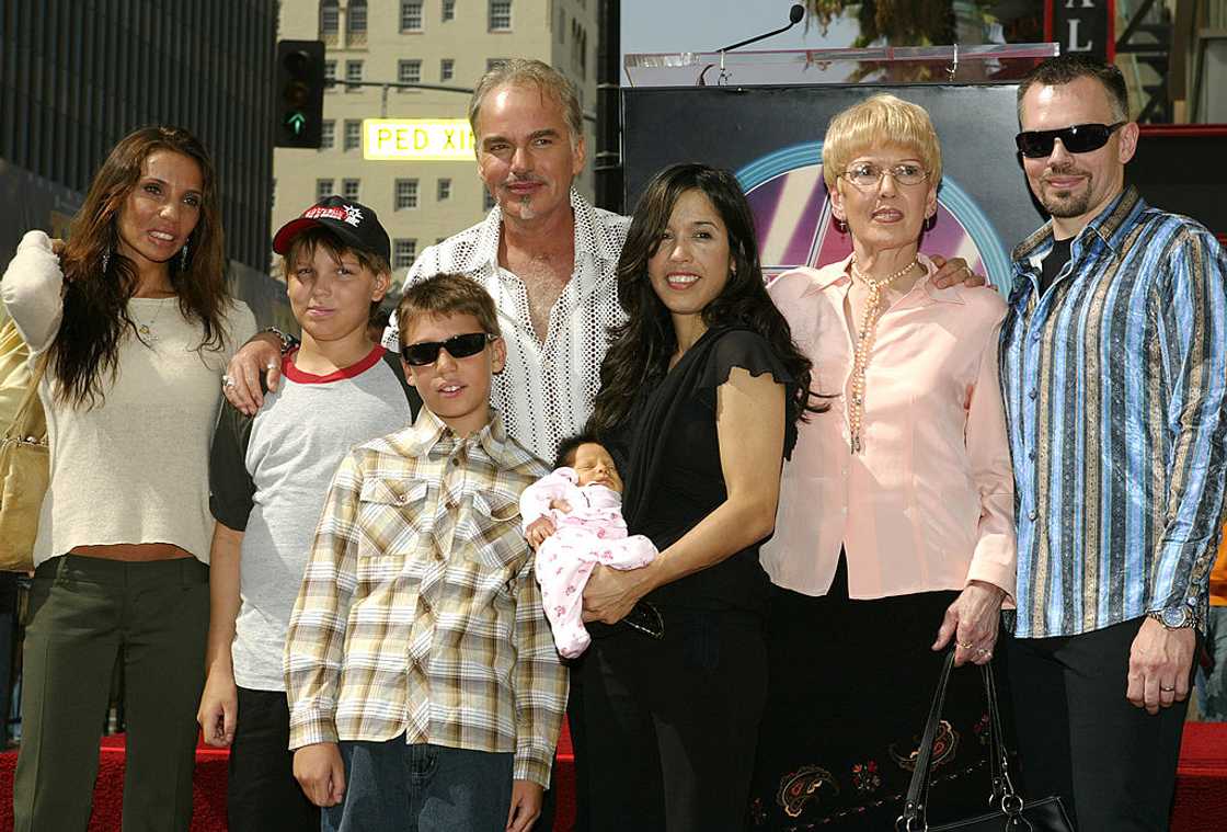 Pietra, William, Harry, Billy Bob Thornton, Connie Angland, Bella, Virginia, and John David (L-R). Pietra, William, Harry, Billy Bob Thornton, Connie Angland, Bella, Virginia, and John David (L-R).