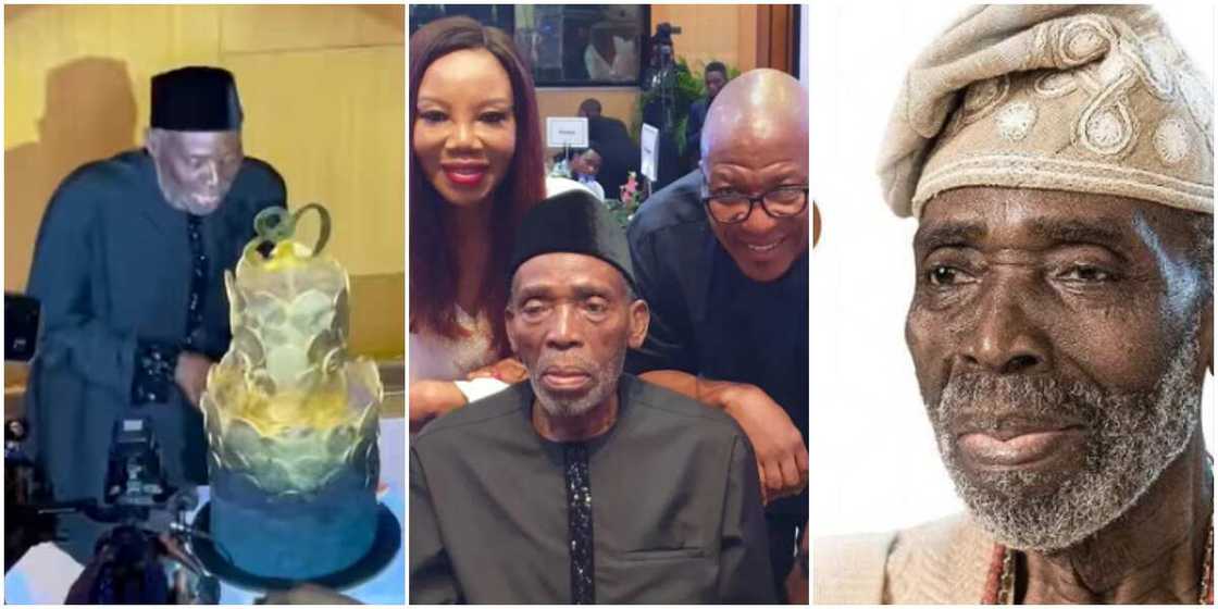 Olu Jacobs' party. Olu Jacobs' party.