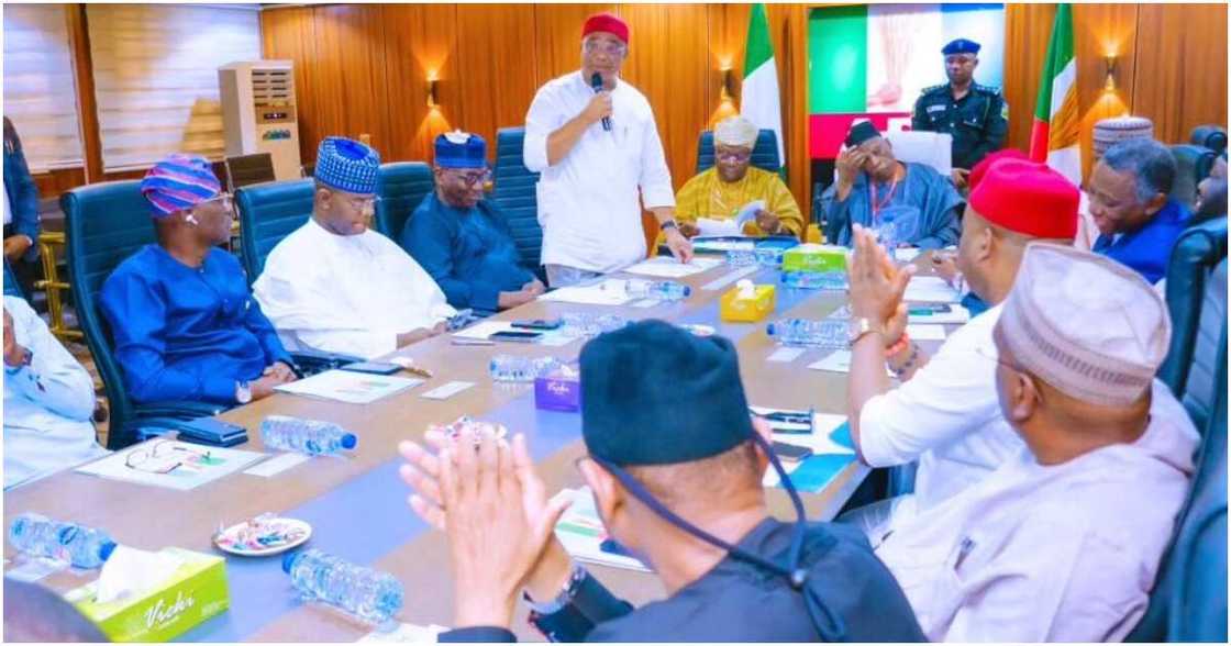 APC governors, Senator Abdullahi Adamu, Senator Iyiola Omisore