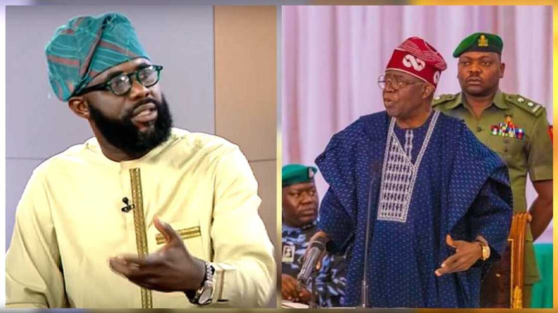 Jigon APC, Aliyu Audu da Bola Tinubu.