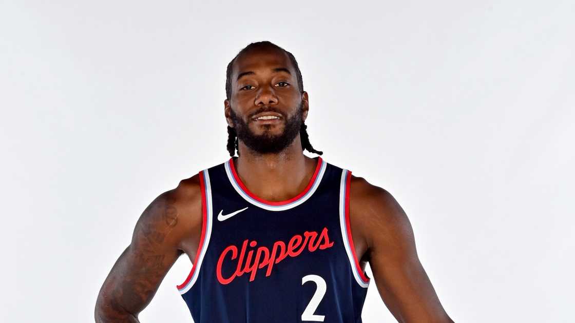 Kawhi Leonard of the Los Angeles Clippers poses for a portrait Kawhi Leonard of the Los Angeles Clippers poses for a portrait