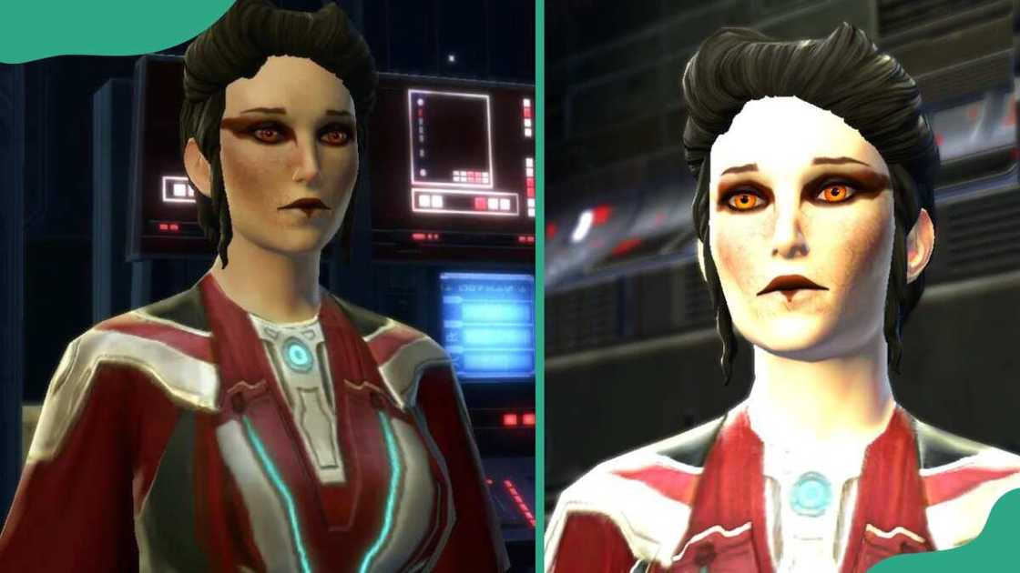 Darth Lachris is a character from the video game Star Wars: The Old Republic. Darth Lachris is a character from the video game Star Wars: The Old Republic.