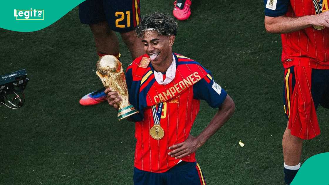 Woli Agba reacts to Argentina's loss, drags Lamine Yamal Woli Agba reacts to Argentina's loss, drags Lamine Yamal