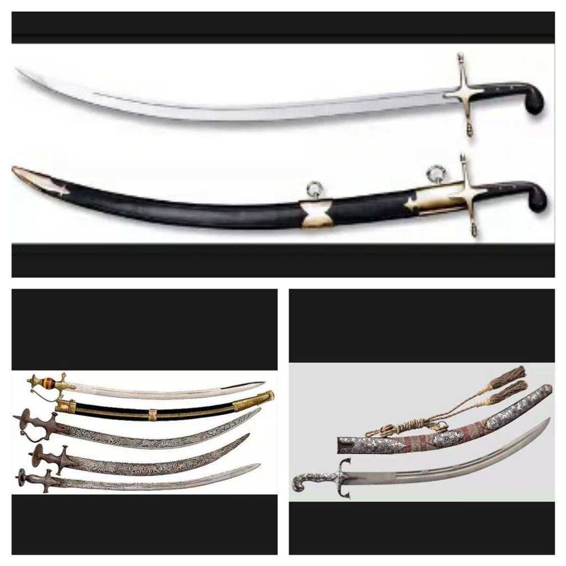 swords types swords types