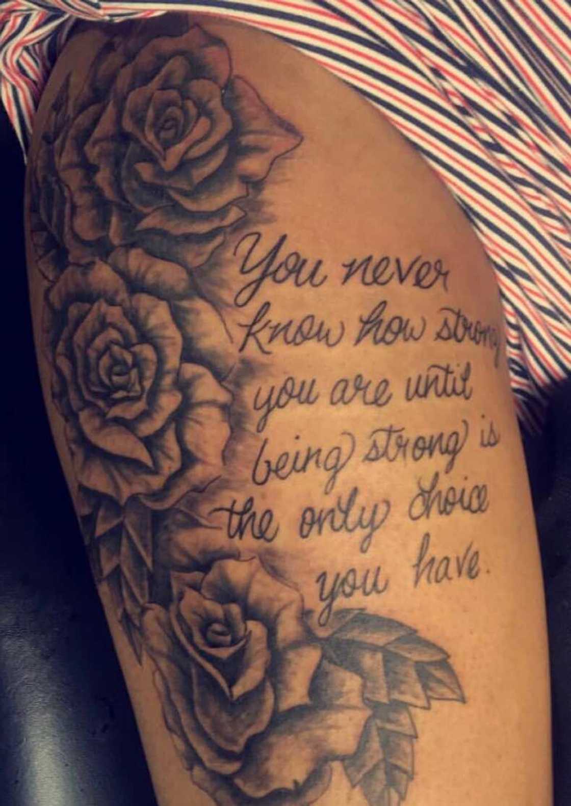 Thigh tattoos Thigh tattoos