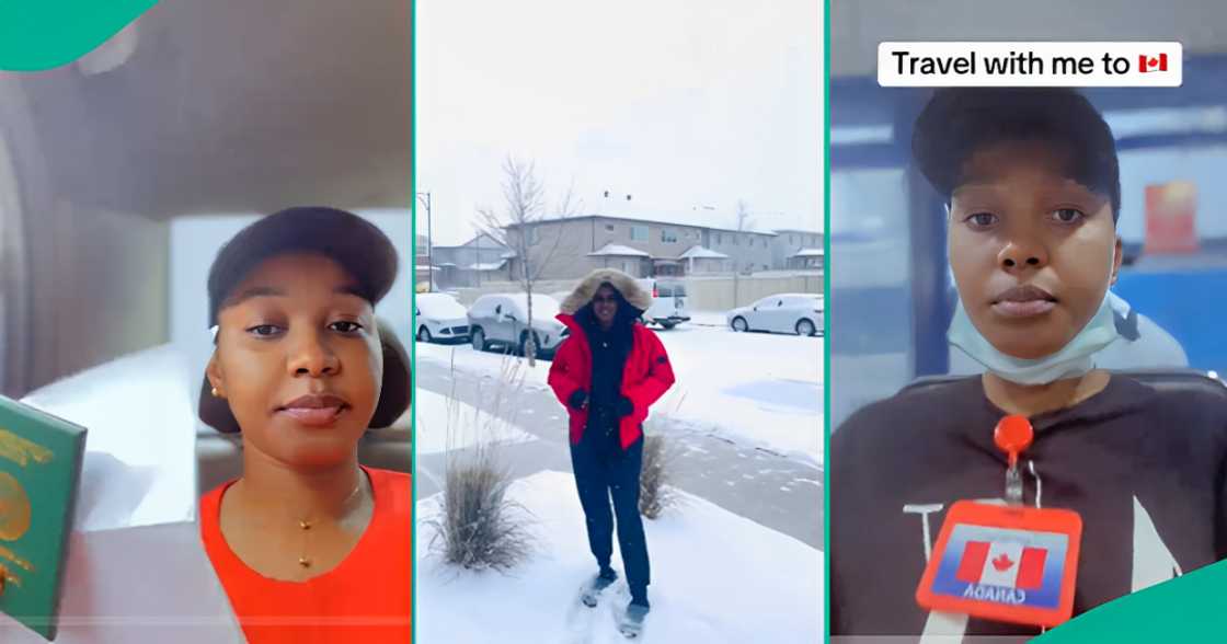 Nigerian Lady Who Relocated to Canada Details Her Journey in Exciting Video, Many React Nigerian Lady Who Relocated to Canada Details Her Journey in Exciting Video, Many React