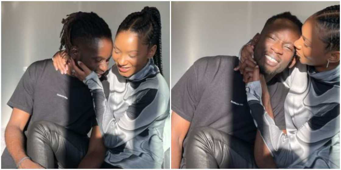 Temi Otedola shares new romantic video with Mr Eazi