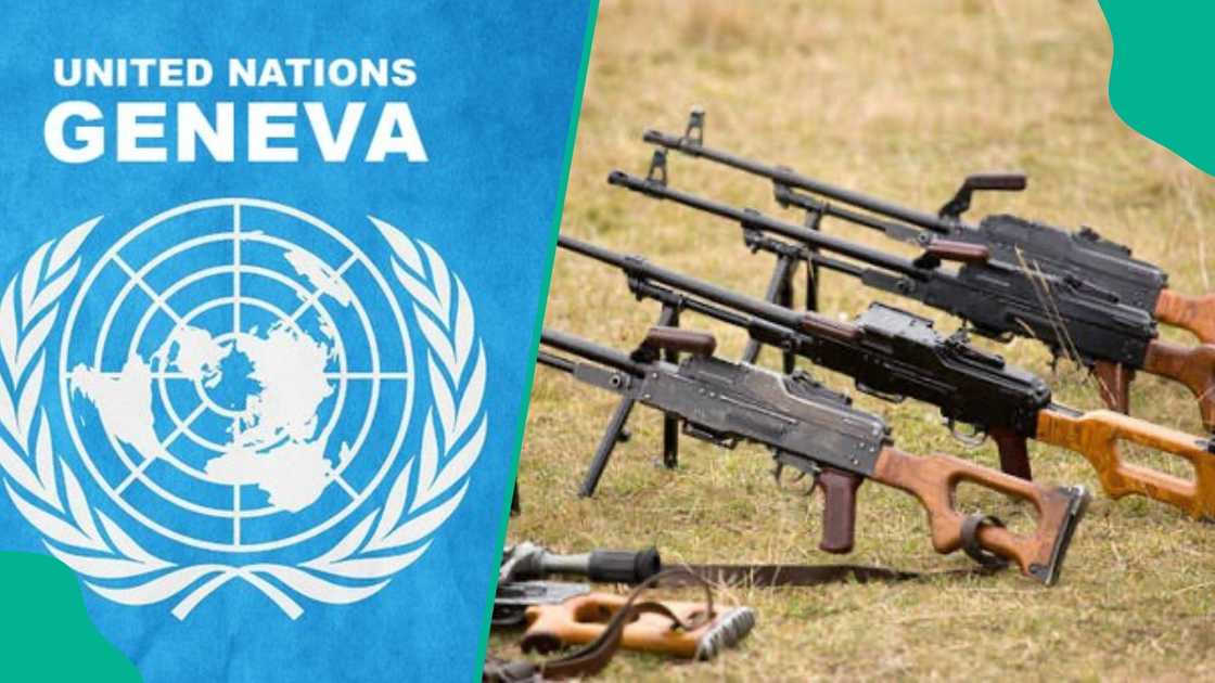 The UN has said that the weapons that were looted in Libya in 2011 were traced to Nigeria.