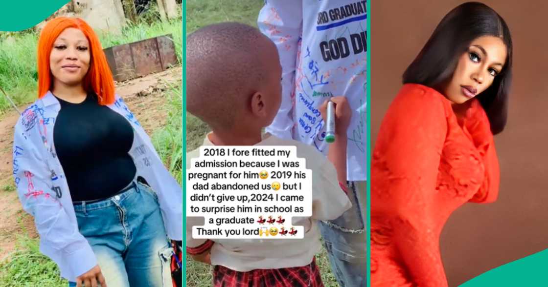 Single Mother Tells Emotional Story As She Graduates