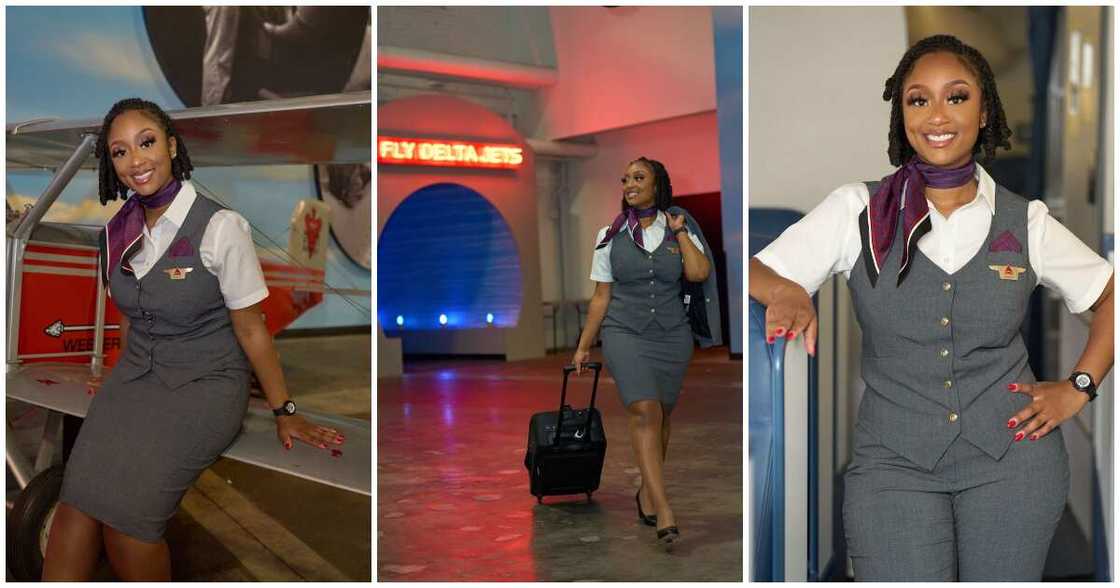 Jordyn Marable, New York city Delta flight attendant, over 250,000 applicants Jordyn Marable, New York city Delta flight attendant, over 250,000 applicants