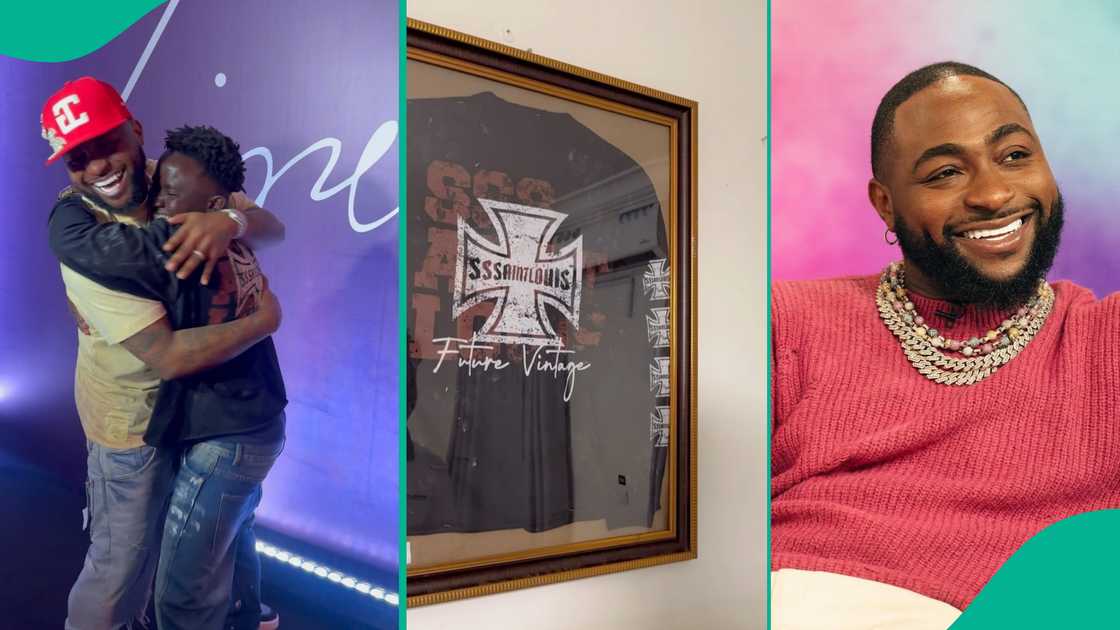 Gilmore meets Davido. Gilmore meets Davido.