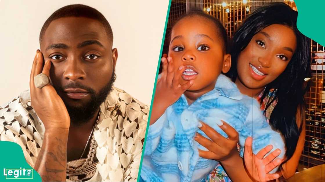 Davido writes about people being plain evil following his baby mama's fiery responses to fans questioning her single motherhood status