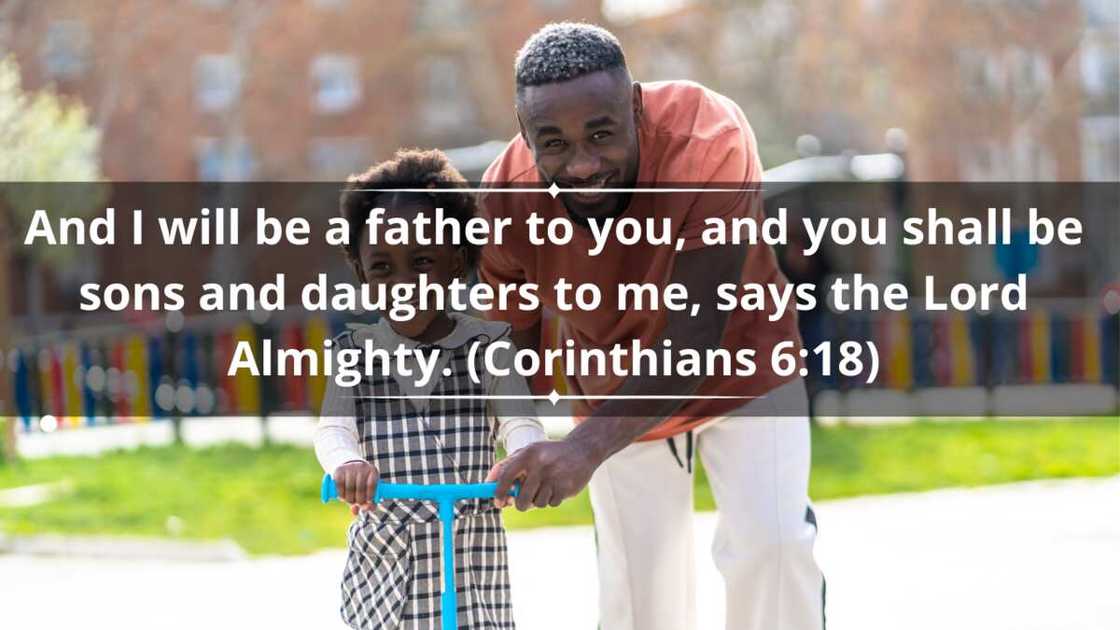 bible verses about a father's love for his daughter