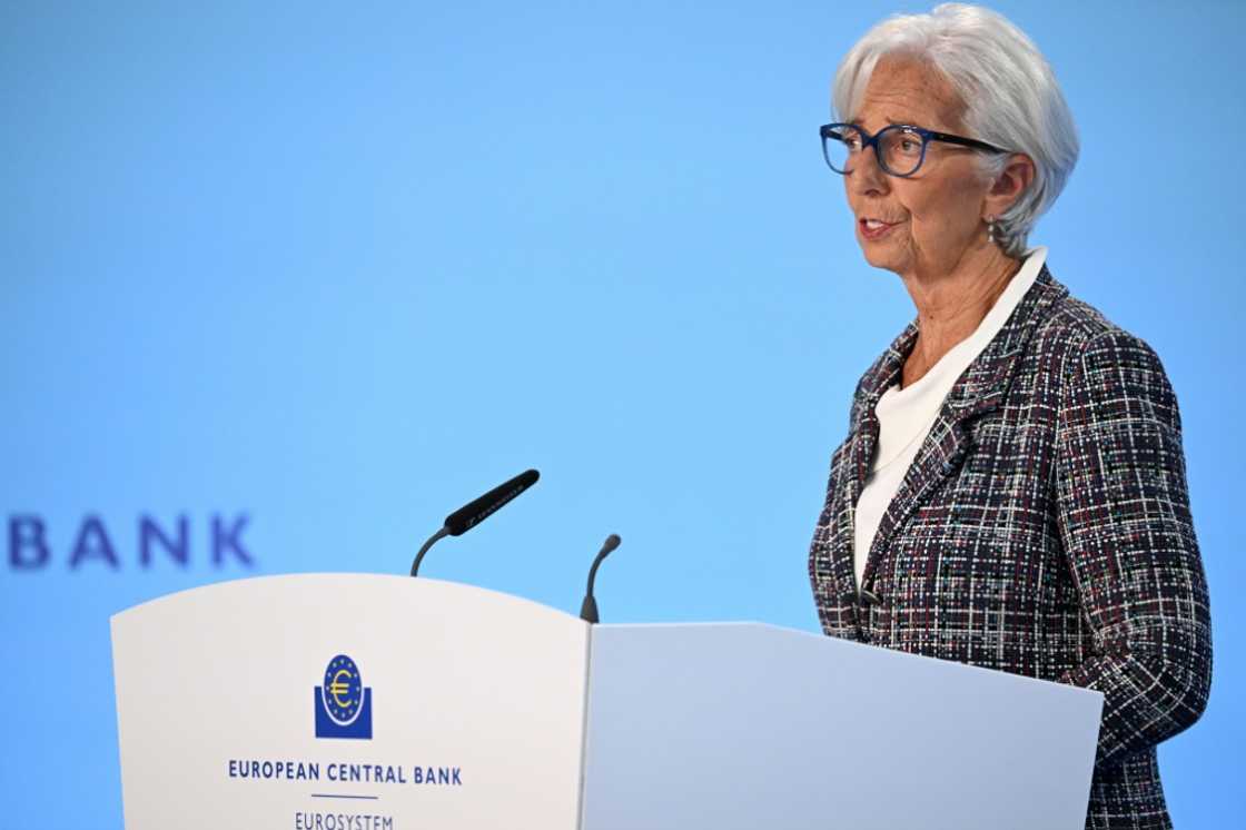 ECB chief Christine Lagarde has said she is more confident that consumer price pressures are easing