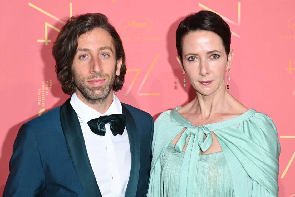 Simon Helberg and his wife, Jocelyn Towne