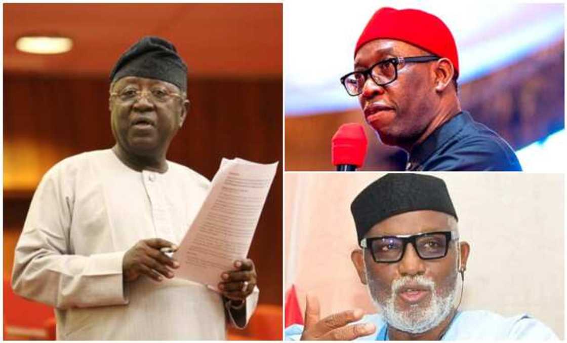 Jang, Okowa and Akeredolu Jang, Okowa and Akeredolu