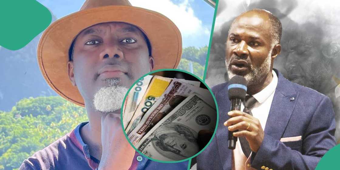 Reno Omokri tackles Prophet Ritabb as naira rises in value against dollar Reno Omokri tackles Prophet Ritabb as naira rises in value against dollar