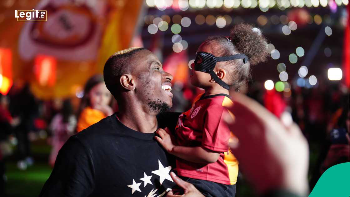 Victor Osimhen, Galatasaray. Victor Osimhen, Galatasaray.