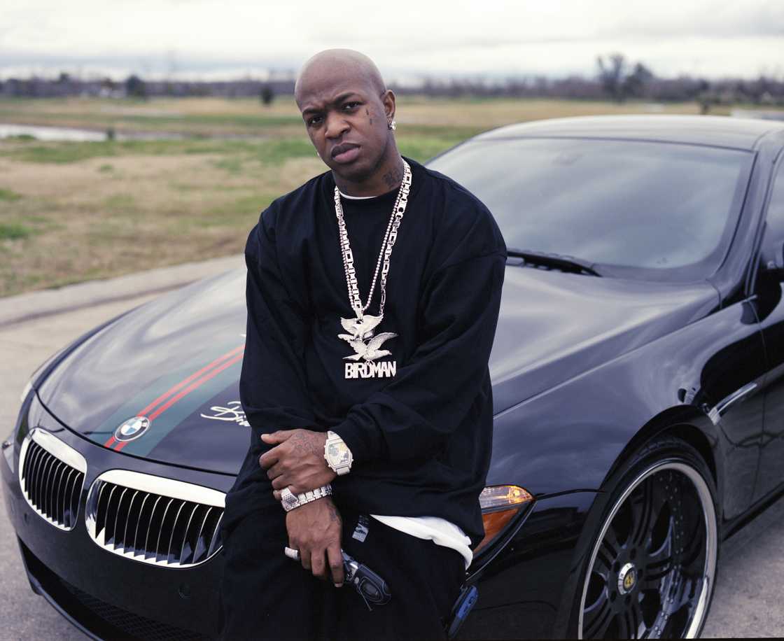 Hip-hop artist Birdman in New Orleans, Louisiana Hip-hop artist Birdman in New Orleans, Louisiana