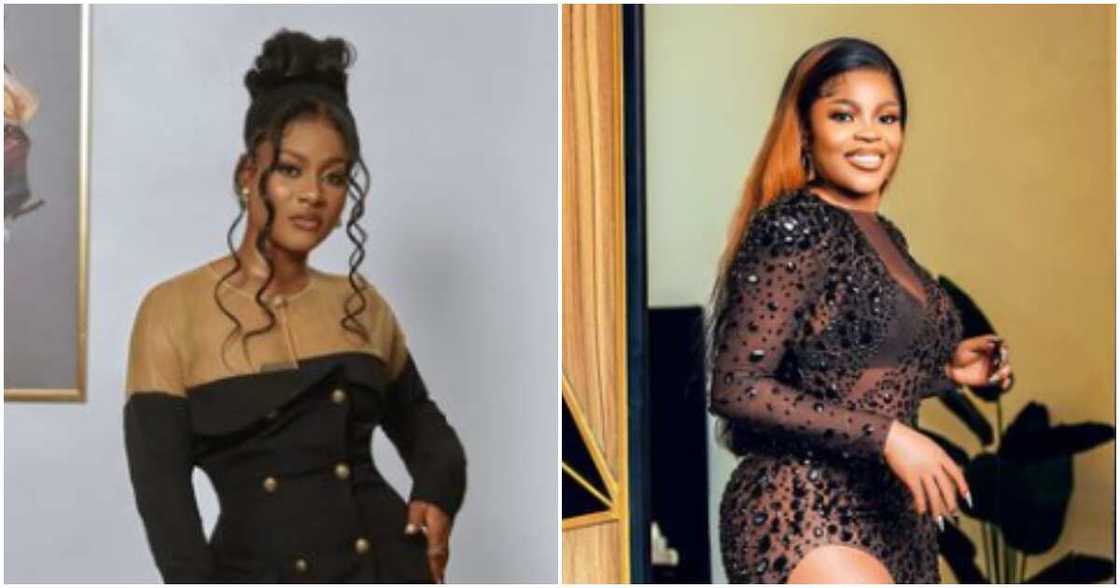 Big Brother Naija stars Phyna and Chichi Big Brother Naija stars Phyna and Chichi