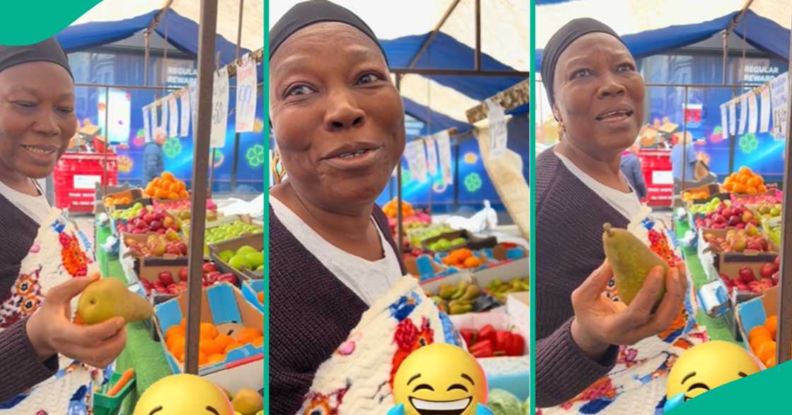 Price of pear surprises Nigerian woman in Uk market Price of pear surprises Nigerian woman in Uk market