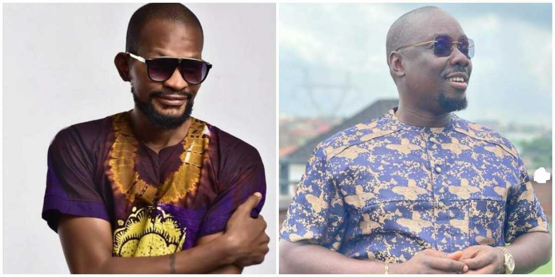 Photos of Uche Maduagwu and Obi Cubana. Untarred Photos of Uche Maduagwu and Obi Cubana. Untarred