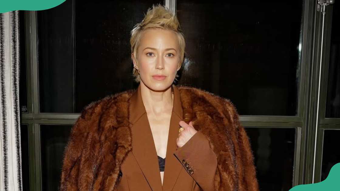 Carrie Coon looks on in a solo photo