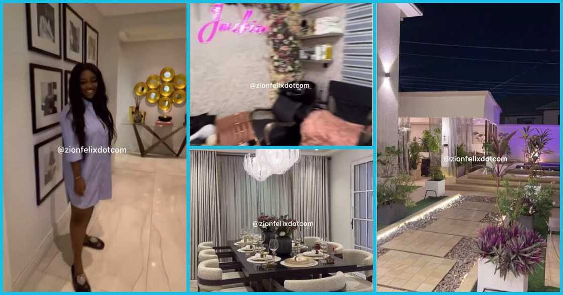 Jackie Appiah's house Jackie Appiah's house