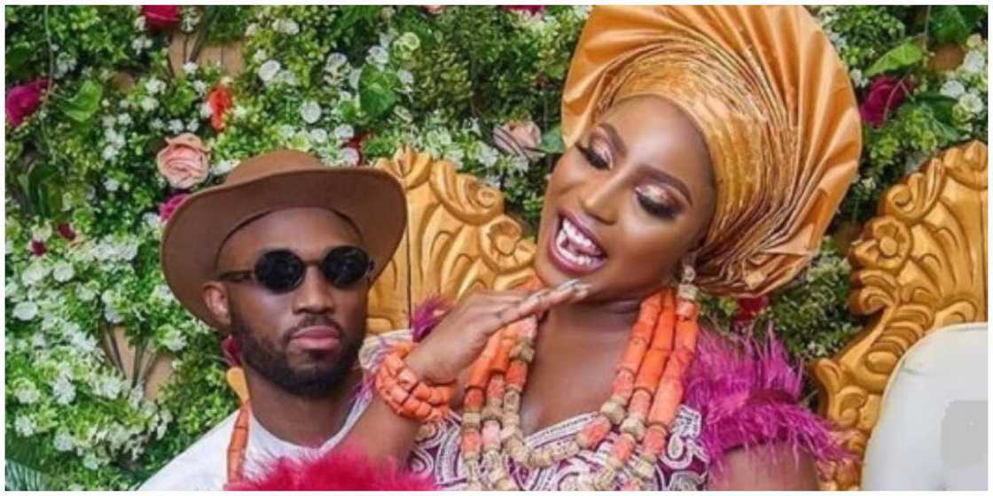A photo of a couple on their traditional wedding day. A photo of a couple on their traditional wedding day.