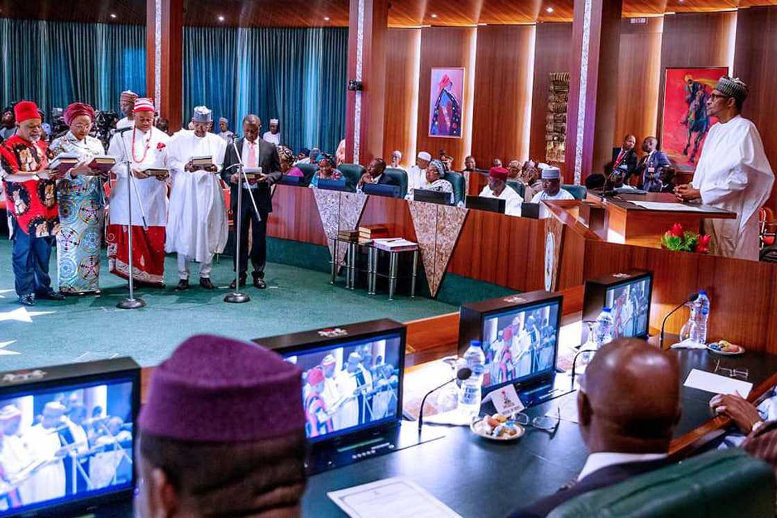 Buhari's cabinet Buhari's cabinet