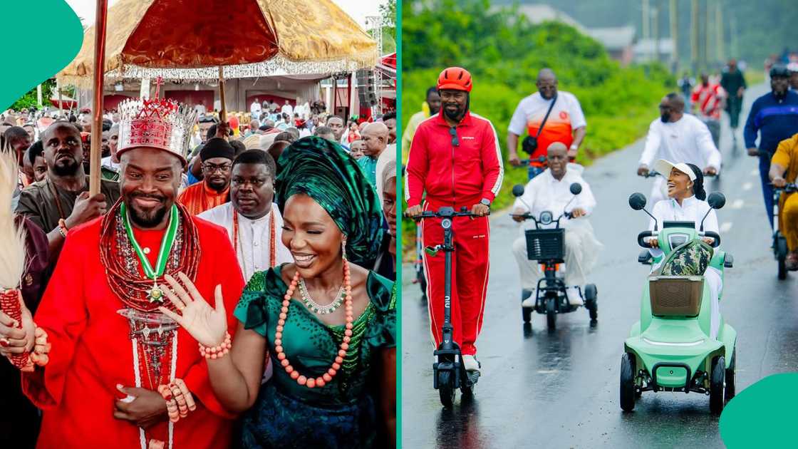 Olu of Warri, Ogiame Atuwatse III marks his 5th coronation anniversary in grand style.