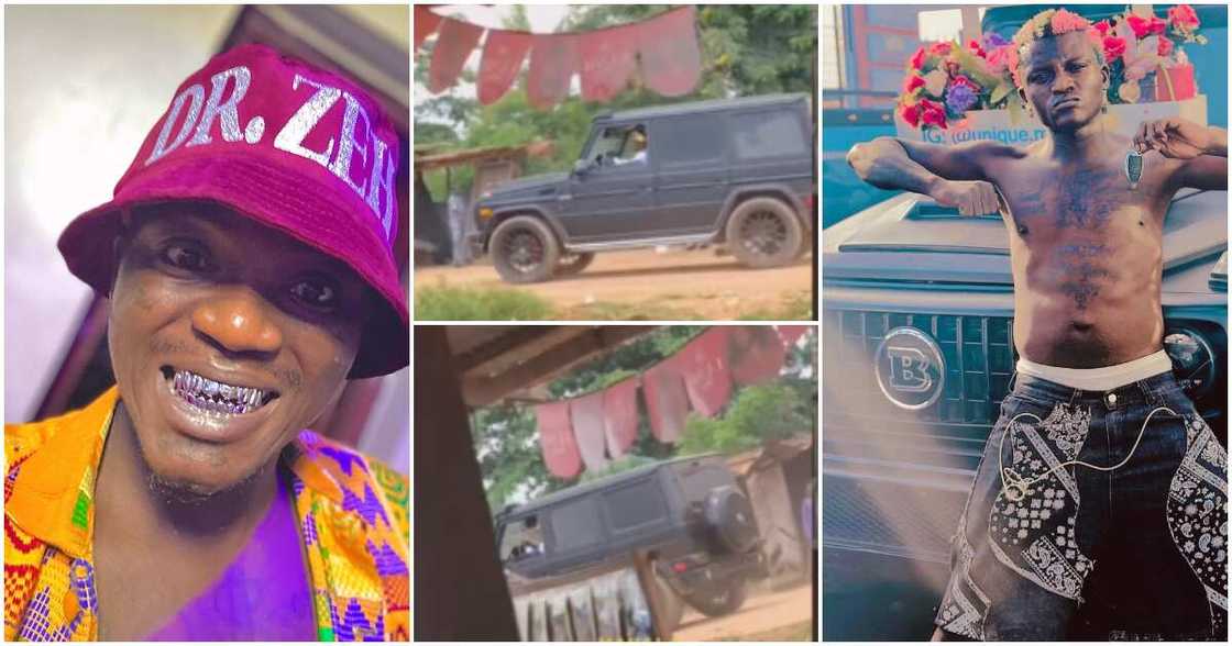 Portable driving his Brabus in trenches. Portable driving his Brabus in trenches.