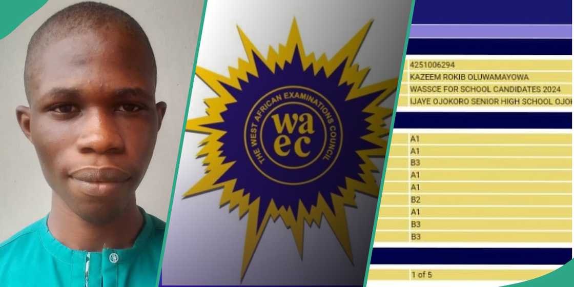 WAEC result of a Nigerian boy who wrote WASSCE in Lagos state WAEC result of a Nigerian boy who wrote WASSCE in Lagos state
