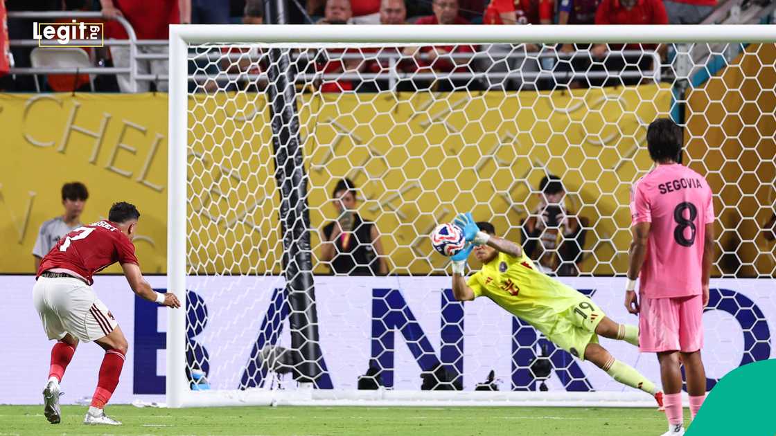 Oscar Ustari, Inter Miami, Mahmoud Trezeguet, Miami Gardens, FIFA Club World Cup Oscar Ustari, Inter Miami, Mahmoud Trezeguet, Miami Gardens, FIFA Club World Cup