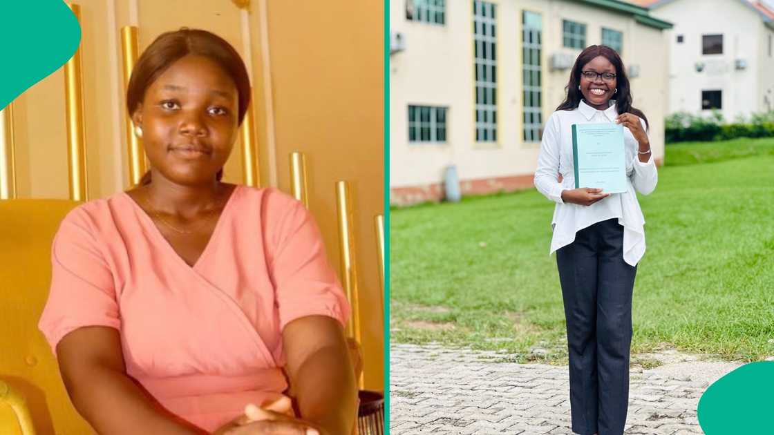 FUNAAB graduage bags first class, flaunts her CGPA as the first person with such result in the history of the school FUNAAB graduage bags first class, flaunts her CGPA as the first person with such result in the history of the school