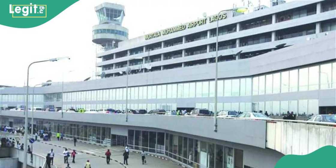 Gobara ta tashi a filin jiragen sama na Murtala Muhammad da ke Legas Gobara ta tashi a filin jiragen sama na Murtala Muhammad da ke Legas