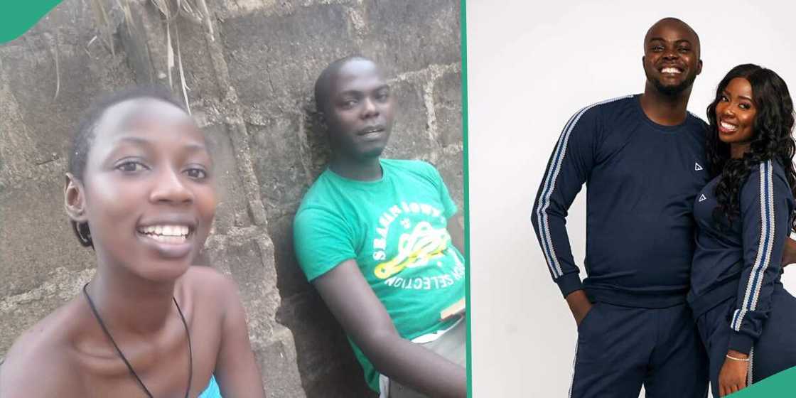 Years after living in empty building, Nigerian couple display their lovely change in look Years after living in empty building, Nigerian couple display their lovely change in look