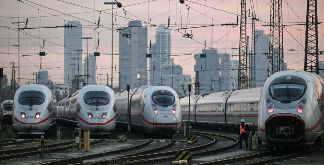 Deutsche Bahn warned of "massive" disruptions to service until Friday evening after wage talks with unions hit an impasse Deutsche Bahn warned of "massive" disruptions to service until Friday evening after wage talks with unions hit an impasse