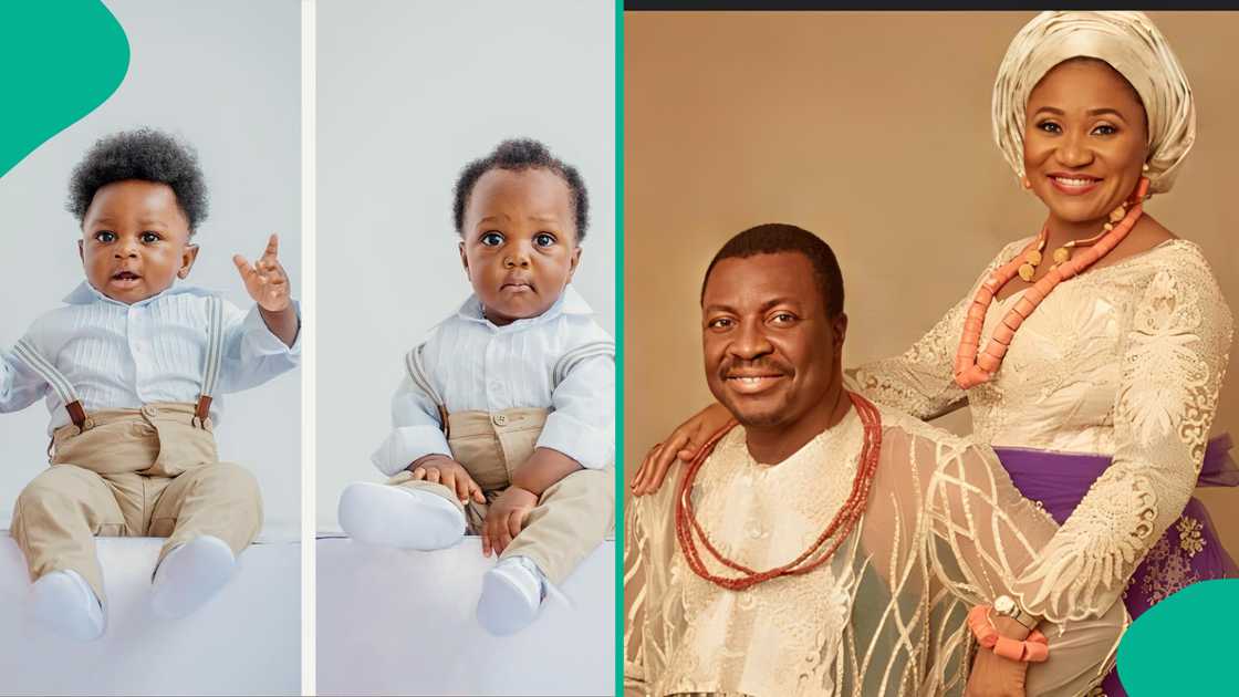 Ali Baba and wife celebrate their triplets' 1st birthday