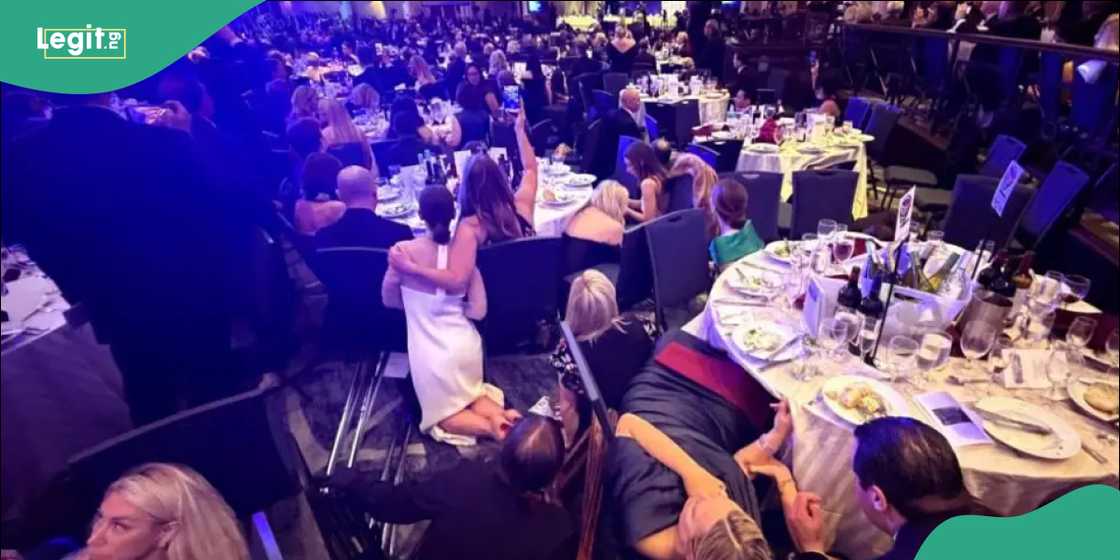 Panic grips a high-profile Washington event as suspected gunshots ring out. Panic grips a high-profile Washington event as suspected gunshots ring out.