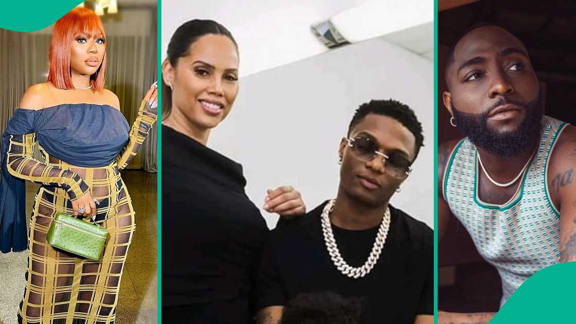 Man asks questions about Davido's baby mama Sophia Momodu. Man asks questions about Davido's baby mama Sophia Momodu.